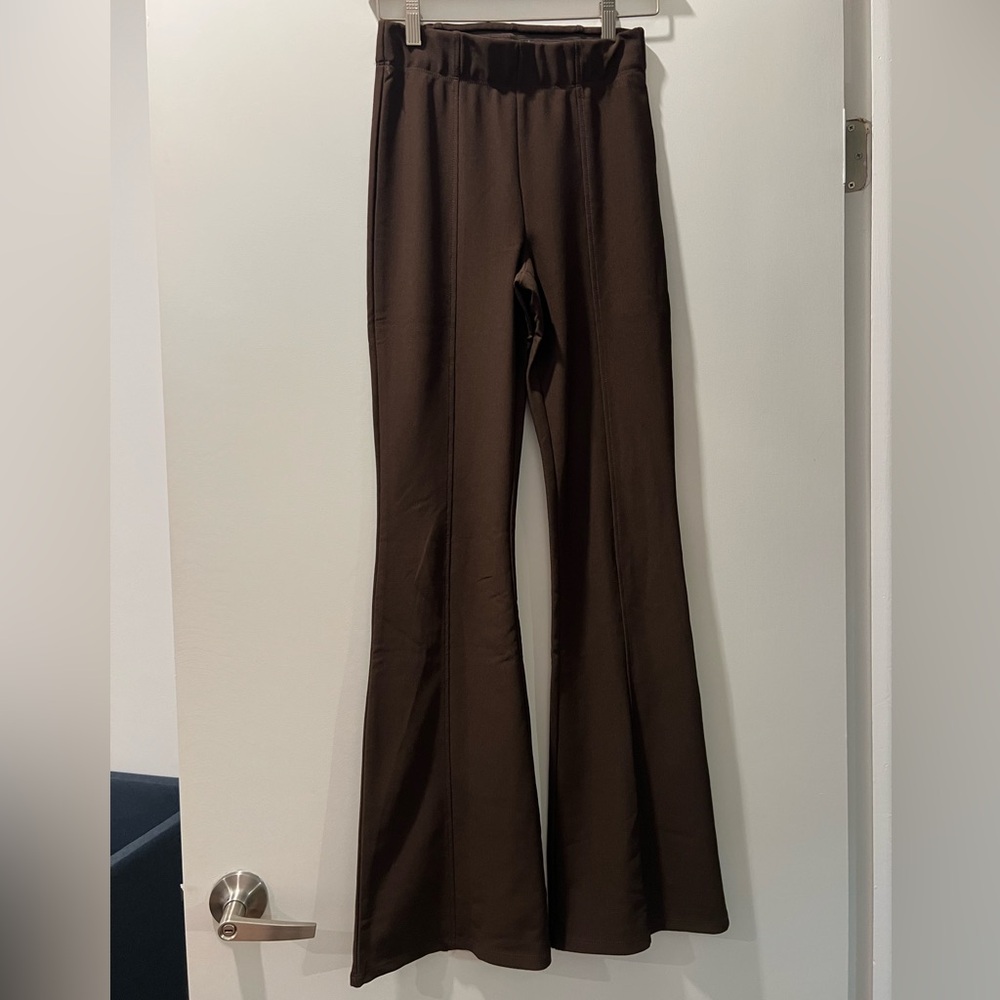 Brown Flared Women's Pants
